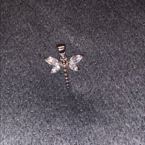 ✨Silver plated dragonfly✨